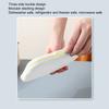 3 Side Clips Sandwich Storage Box PP Silicone Material Sandwich Holder  For Picnic