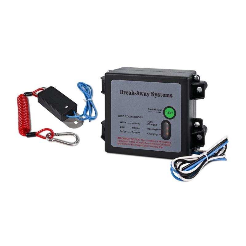 12V Trailer Brake Activation System Kit With LED Monitoring For Safe Towing Vehicle Security Reliable Emergency Stopping 1