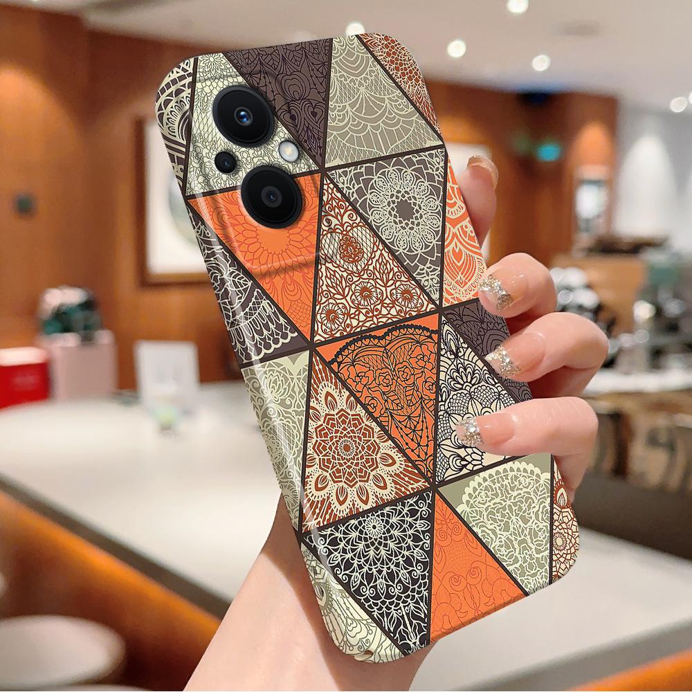All-inclusive Film Phone Case Cartoon Fashion Design Hard Shell Full Cover Camera Protection Case for OPPO A60 A96 Reno12 Realme C53 C75