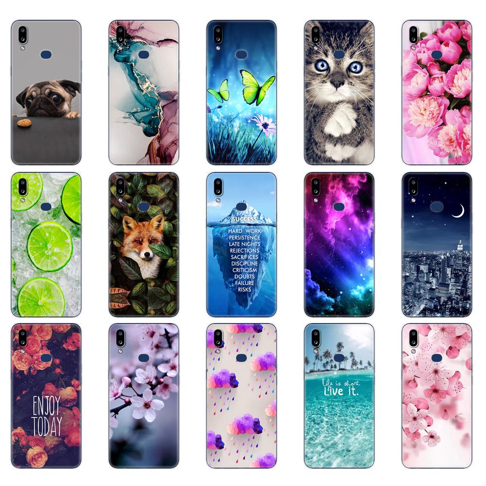 Samsung A10S Kılıf Yumuşak TPU Silikon Arka Telefon Kapak Samsung Galaxy A10S GalaxyA10S A 10S A107F Koruyucu Coque Tampon