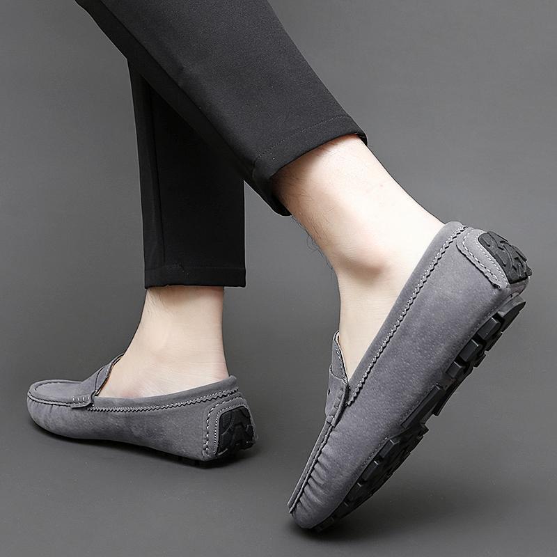 Plus Large Big Size 35-48 Penny Loafers Men Shoes Man Moccasins Leather Casual Shoes For Men Slip On Flats Mens Driving Shoes