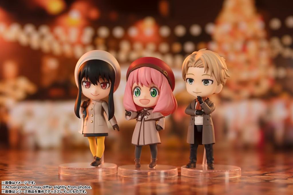 TAMASHII NATIONS Figuarts mini Lloyd Forger verze Přibližně 90 mm malá pohyblivá figurka - Divadelní SPY×FAMILY CODE White- PVC&ABS