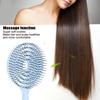 Vented Design Hair Detangling Brush Soft Round Hair Brush Straightening Hair Brush  For Women