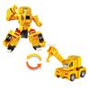 To Modus Carbot Transformasjon Gravemaskin Leker Actionfigurer Deformasjon Anleggsbil Lastebil Dumper Kran Kjøretøy Leke