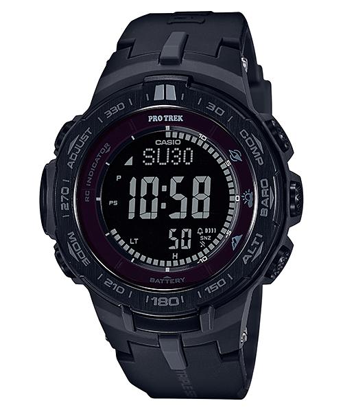 

Casio Men s Stainless Steel 100M Water Resistant Digital Alarm Quartz Watch PRW-3100Y-1B чёрный