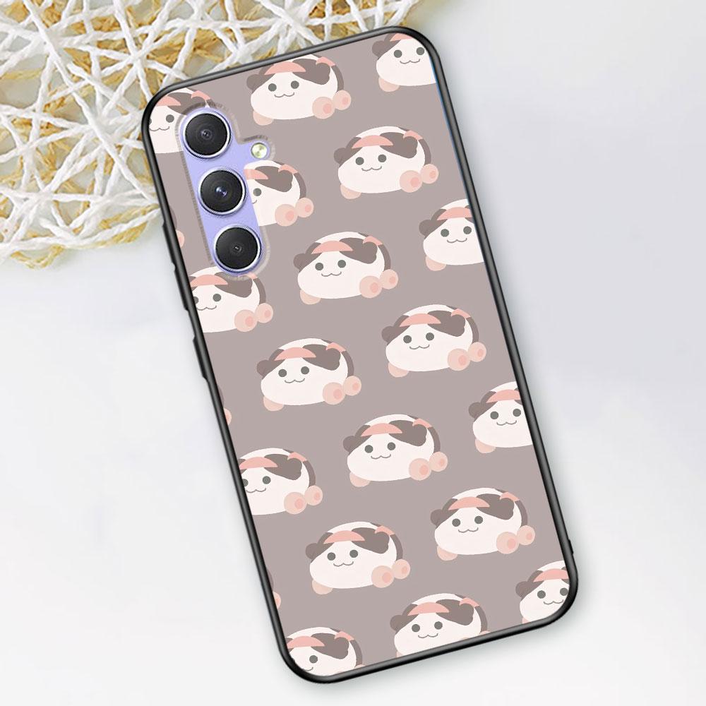 Cute PUI PUI MOLCAR Case for Samsung Galaxy A51 A53 A54 A31 A52 A12 A13 A21s A22 A32 A11 A22 A33 A41 A52s A73 TPU Phone Cover