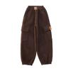 Girls' Loose Corduroy Overalls - Spring/Autumn Japanese Style Lazy Trousers