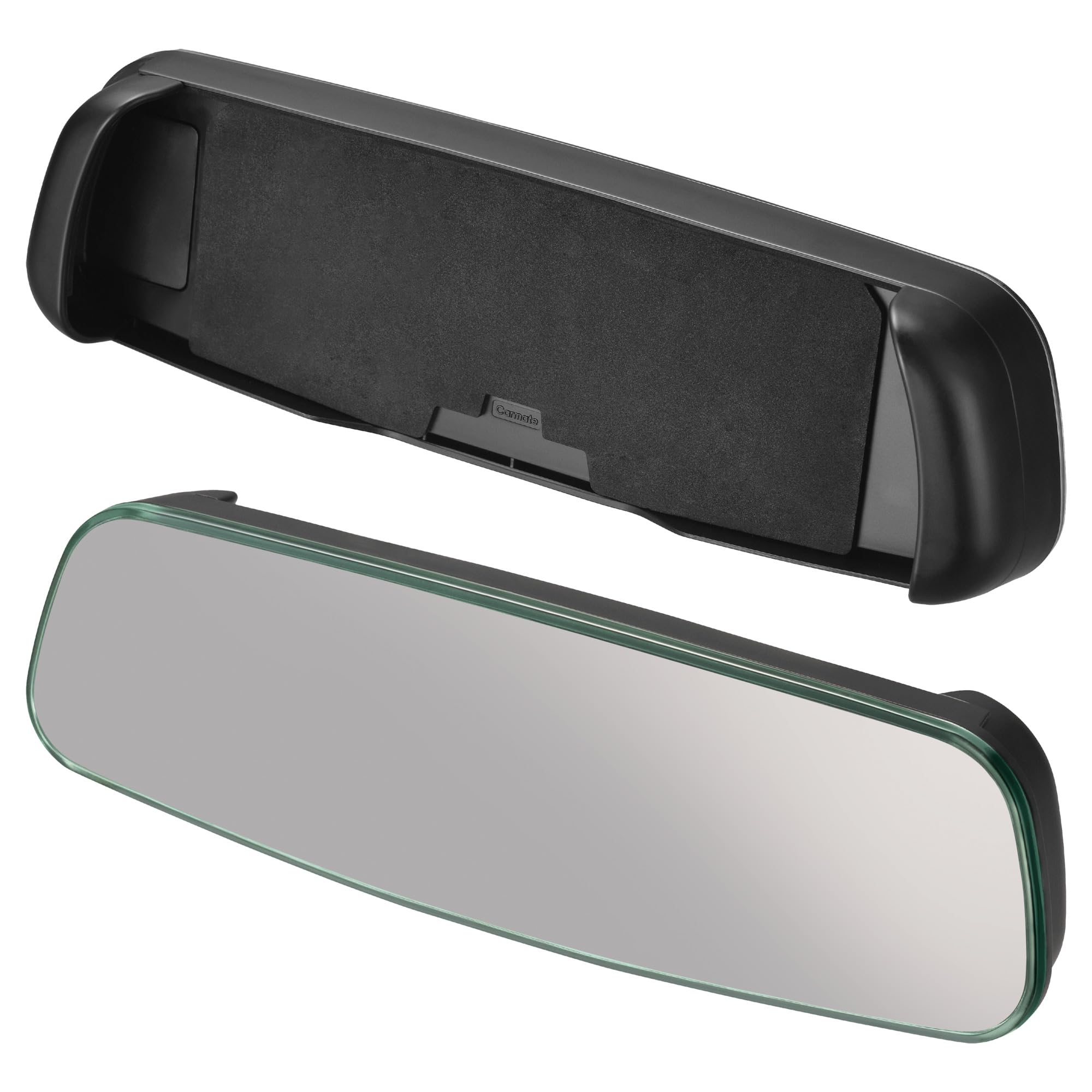 

Carmate Автомобильное зеркало заднего вида, совместимое с Toyota 30-й и 40-й серий поздних выпусков, широкое зеркало заднего вида PL203 (Кармат) Зеркало с антибликовым покрытием, Alphard, Серия, Vellfire, чёрный