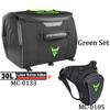 MOTOCENTRIC Waterproof Motorcycle Helmet Bag 37L 30L High Capacity Multi-functional Shoulder Waist Bag Luggage Moto Equipment