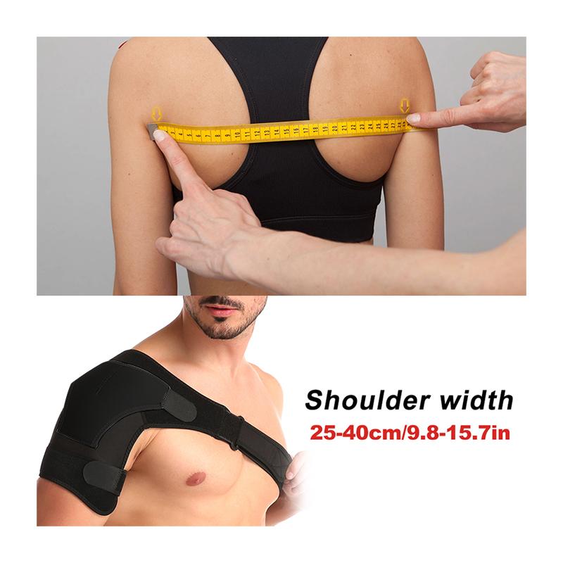 1Pcs Shoulder Support Brace For Men & Women, Adjustable Shoulder Brace For Torn Rotator Cuff, Dislocation, Right Or Left