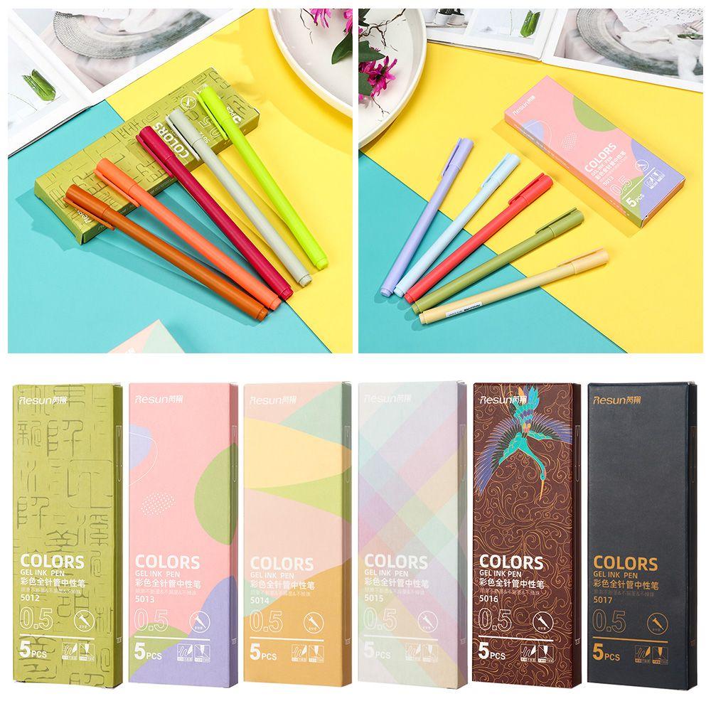 

Стационарная школа Ofiice Morandi Гелевая ручка Макарон Цветные ручки Делать заметки Органайзер Инструменты для письма