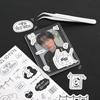 Hangul Stickers Daily Theme Cute Planner Decor Sheet Photocard Deco, Toploader Deco