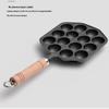 ZISIZ Cast Iron 14-Hole Takoyaki & Egg Pan