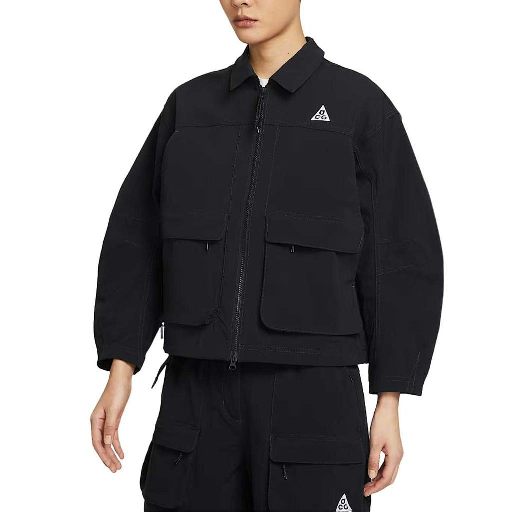 Nike Sportswear Smith Summit Minimalist Comfortable Waterproof Breathable Work Jacket Women Jackets HV0584-010