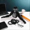 New Gorilla Tag Plush Toy Soft Stuffed Orangutan Doll with Pencil Backpack