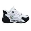 Men's Casual Basketball Shoes Small White Soft Breathable Sole Light and Fashionable
