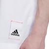 adidas Color Block Logo Bestickt Rundhals Locker Kurzarm T-Shirt Unisex T-Shirts Weiß Hellgrau IT6401