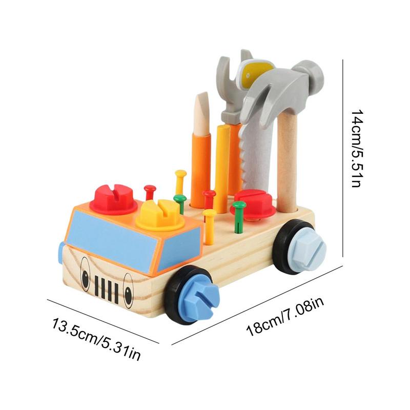 Kids Tool Bench Pretend Play Workbench Set For Ages 2 3 4 5 Educational Preschool Learning Montessori Toys Learning Sensory Toy