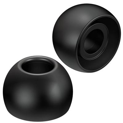 JVC Kenwood JVC EP-FX2M-B Replacement Earpiece Silicone 6 Pieces M Size Black