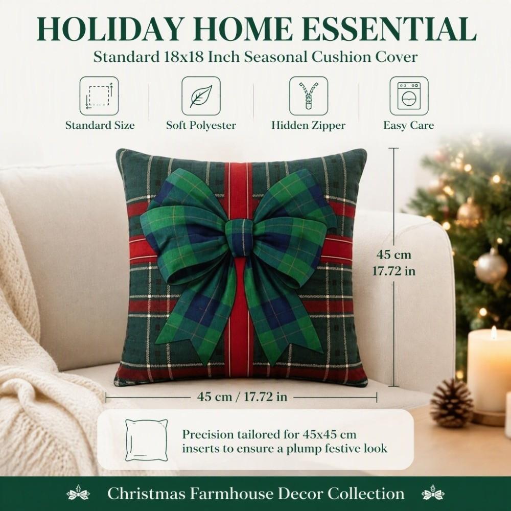Christmas Pillow Cover Christmas Pillow Cover Cushion Pillowslip Throw Pillow Cover Home Decor