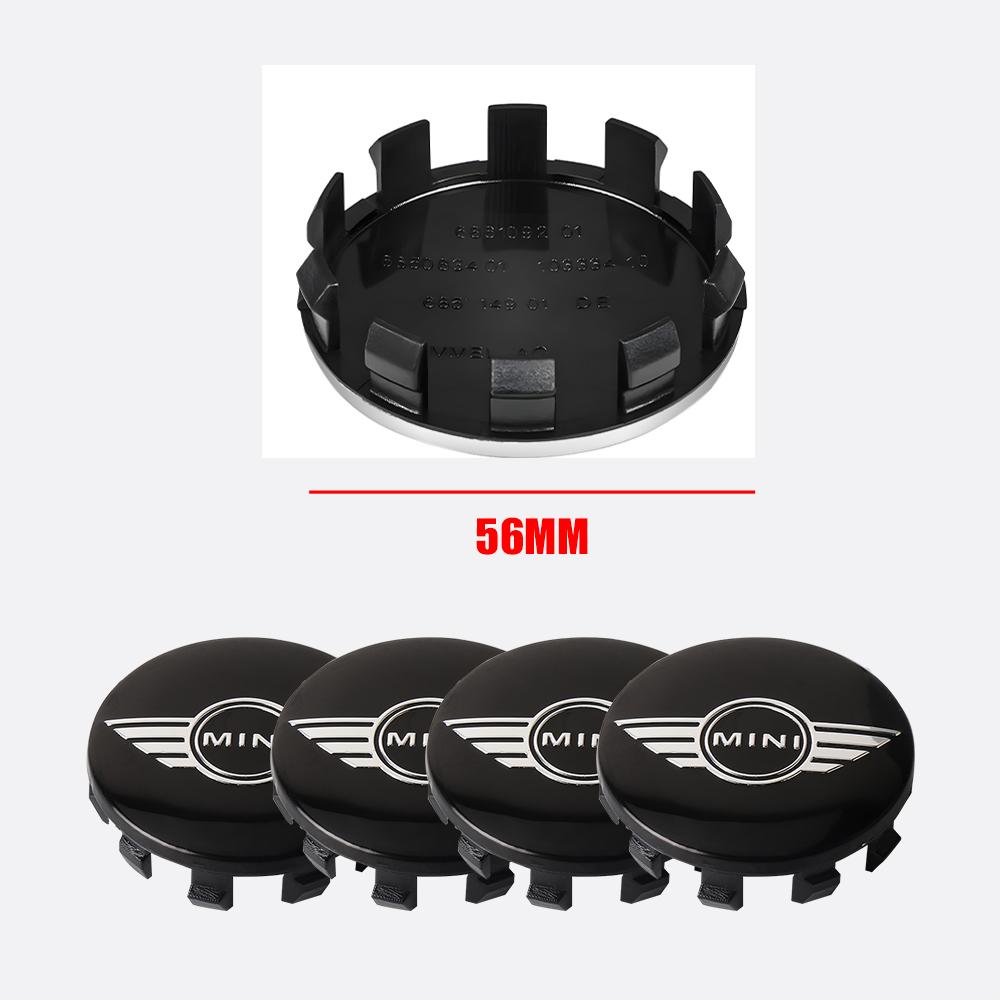 4Pcs 56mm Original Car Wheel Center Hub Caps Covers Hubcap Accessories For Mini Cooper One S R50 R53 R56 R60 F55 F56 R57 R58 R59