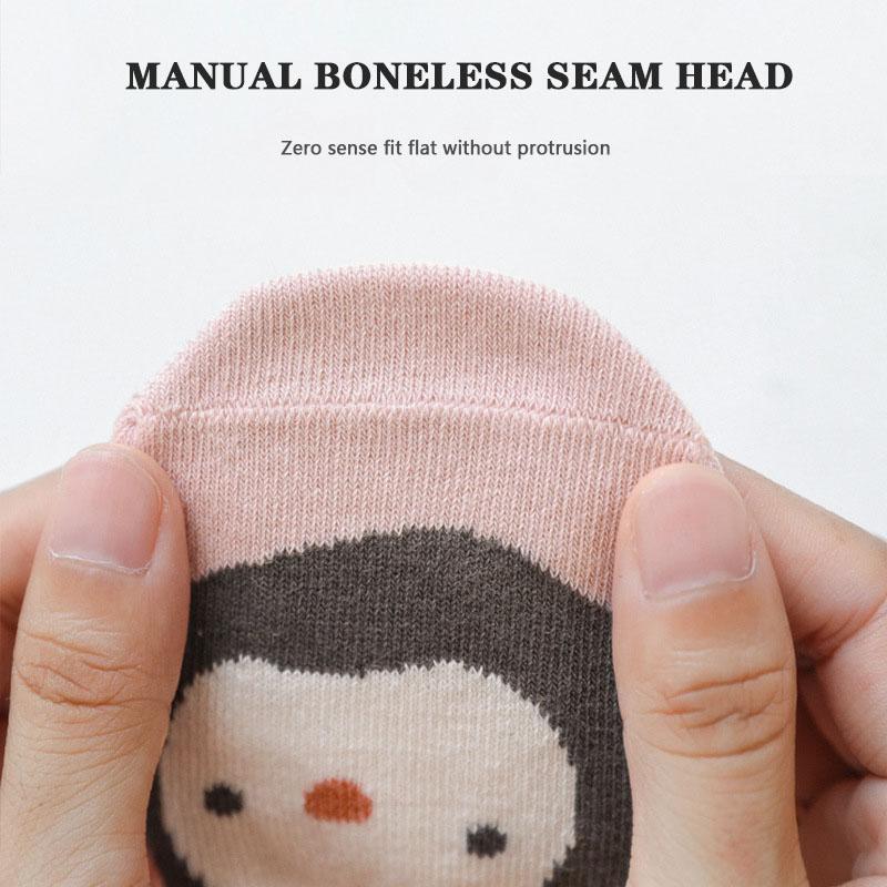 3 Pairs/Lot Baby Floor Socks Fall Winter Indoor Full Sole Newborn Socks Rubber Non-Slip Cute Cartoon Baby Toddler Tube Socks