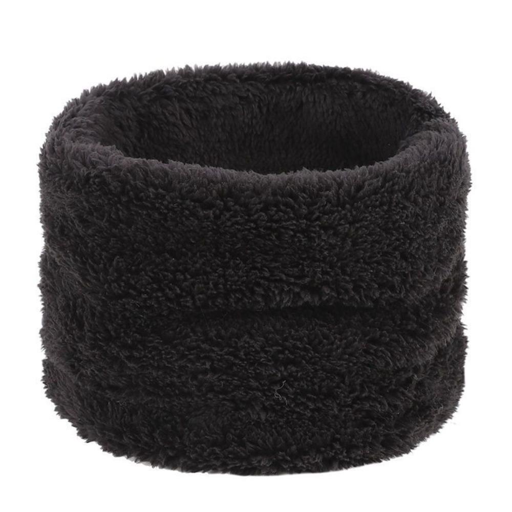Keep Warm Winter Snood Scarves Plush Neck Gaiter Fashion Cold-proof Collar