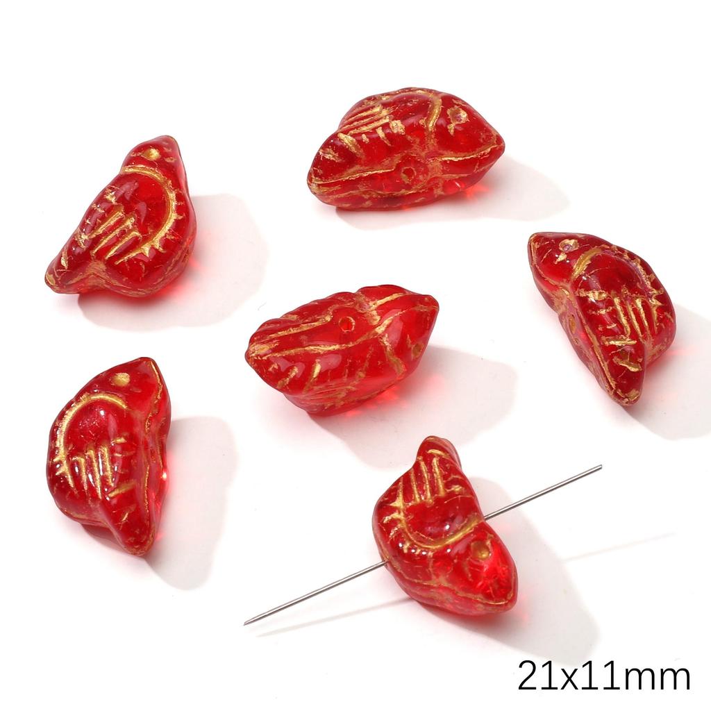 1-20 Buc Margele de Sticlă Cehești Margele Distanțiere Vrac pentru Confecționarea Bijuteriilor DIY Brățară Colier