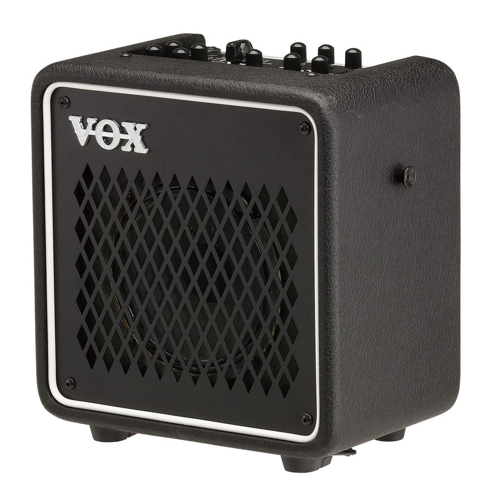 VOX MINI GO 10 Electric Guitar Modeling Amp 10W Portable Practice Amp Microphone Input Headphone Output Effects Rhythm Machine Looper MP3 Connectivity