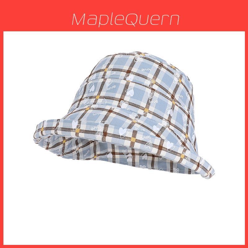 Cotton Summer Wide Brim Fisherman Hat With Sun Protection For Women Outdoor Travel