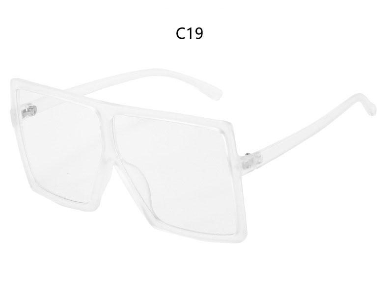Designer Retro Premium Extra Large Square Shaped Sunglasses Women Timeless Popular Large Frame Sunglasses Black Stt Eyewear UV 400 Protection