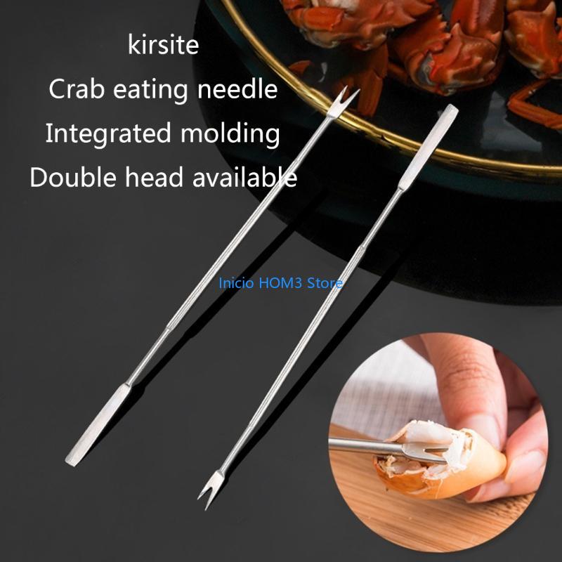 A5YD Lobster Shellfish Forks Walnut Needle Fruit Fork Kitchen Gadget Seafood Tools CN