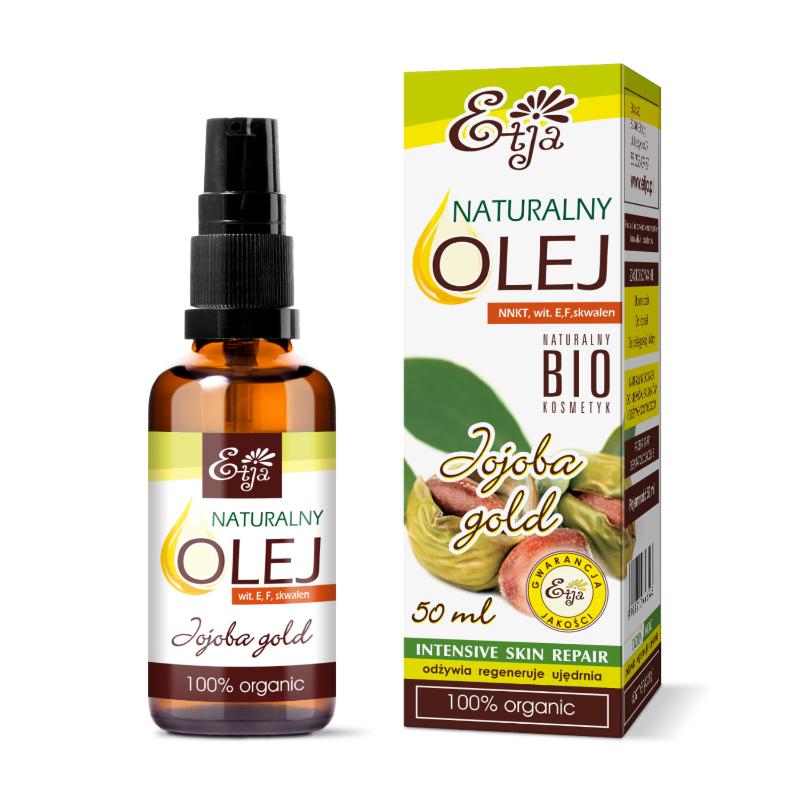 Etja Organic Golden Jojoba Oil 50ml – Premium Nature's Moisturizer