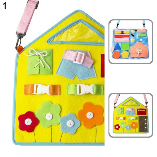 Buckle toy busy board Clearance