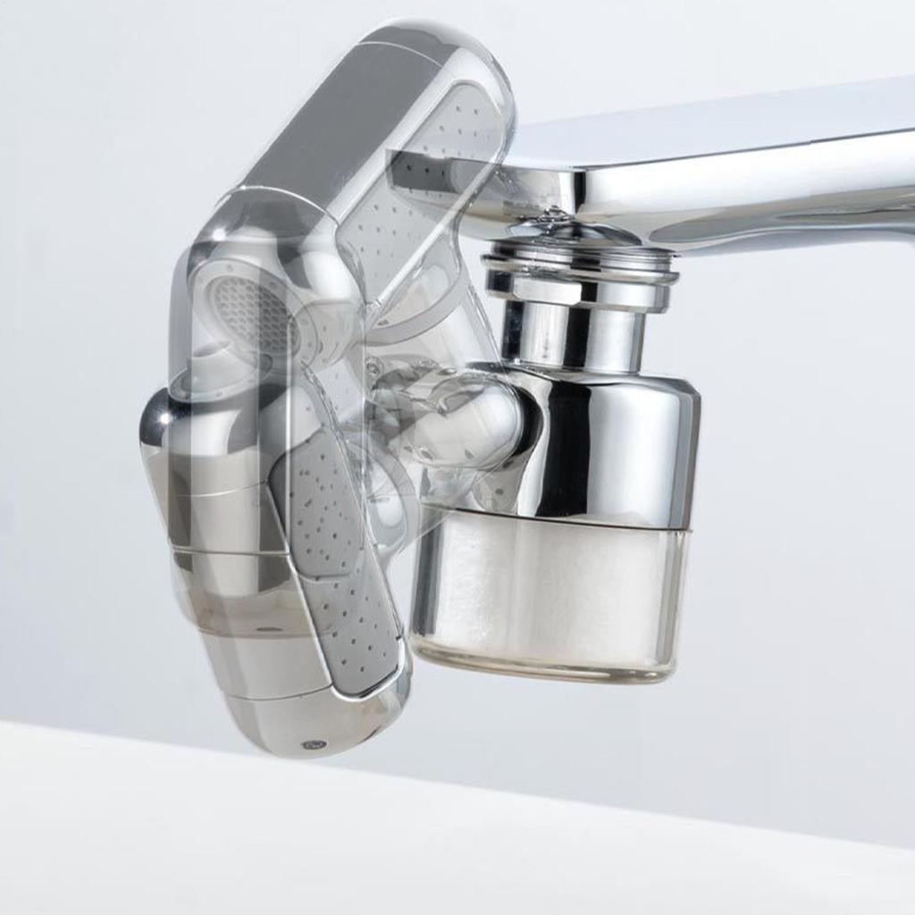 Faucet Water Filter Adjustable Quick Installation Sink Faucet Water Purifier for Home Kitchen Bathroom Laundry Apartment