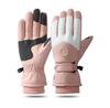 Unisex Winter Split-Finger Ski Gloves: Fleece-Lined, Touchscreen Compatible, Ideal for Cycling and Outdoor Activities