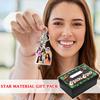 Star Girl Group Peripherals, Stand Sticker Card Lanyard Set, Ideal Gift For Star Chasers