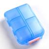 Transparent Double-Layer 8-Compartment Portable Pill Organizer