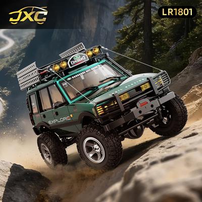 Nuova JXC LR1801 Scala 1/18 LR1801 Auto RC 4WD Proporzionale Completa Doppia Velocità Simulazione Arrampicata Fuoristrada Modello Giocattolo Per Bambini E Adulti