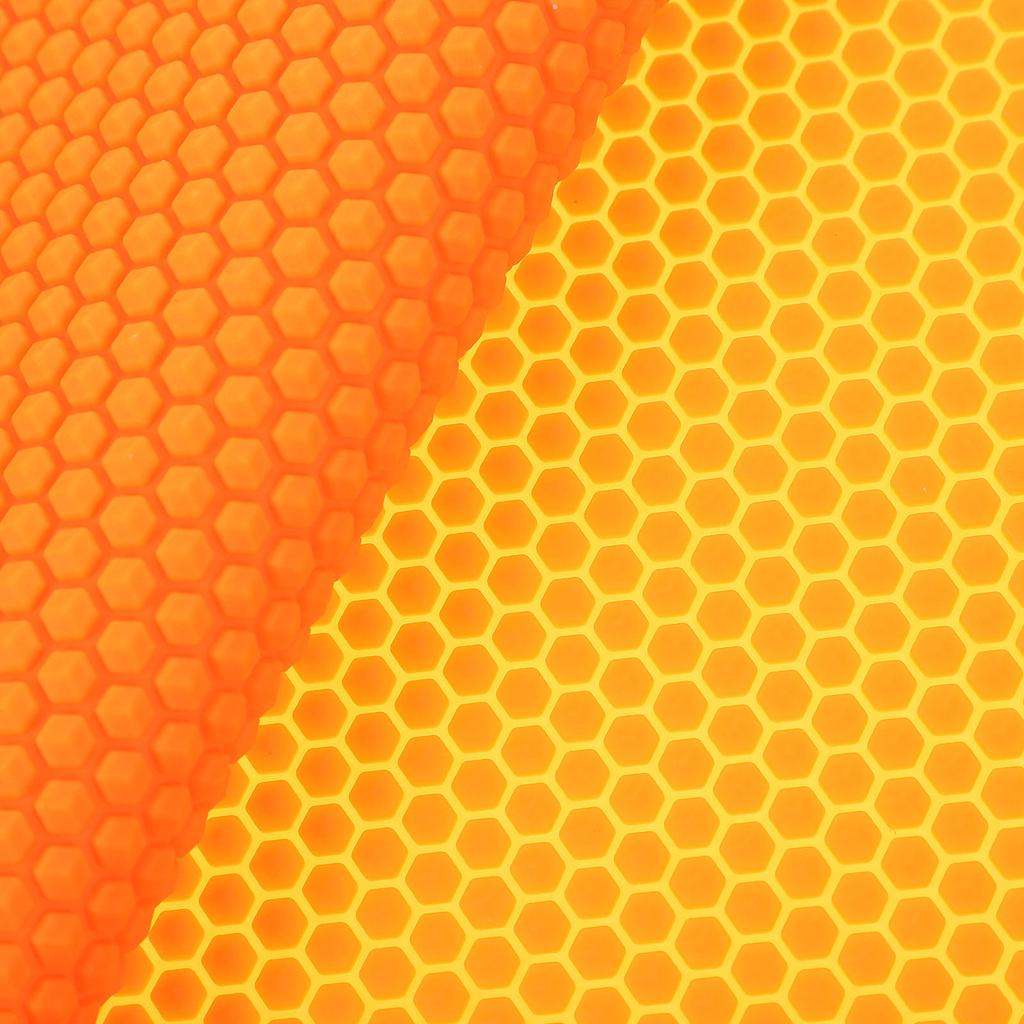 Beeswax Sheet DIY Mold Smooth Non-Stick Silicone Honeycomb Press Embosser for Homemade Candles Crafting Equipment