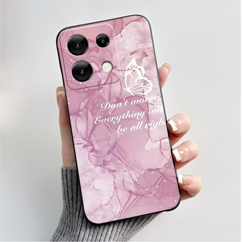 For Umidigi G9 5G G9A G9C G9T Case Fashion Butterfly Flowers Soft TPU Silicone Phone Back Cover for Umidigi G 9 9A 9C 9T Casing