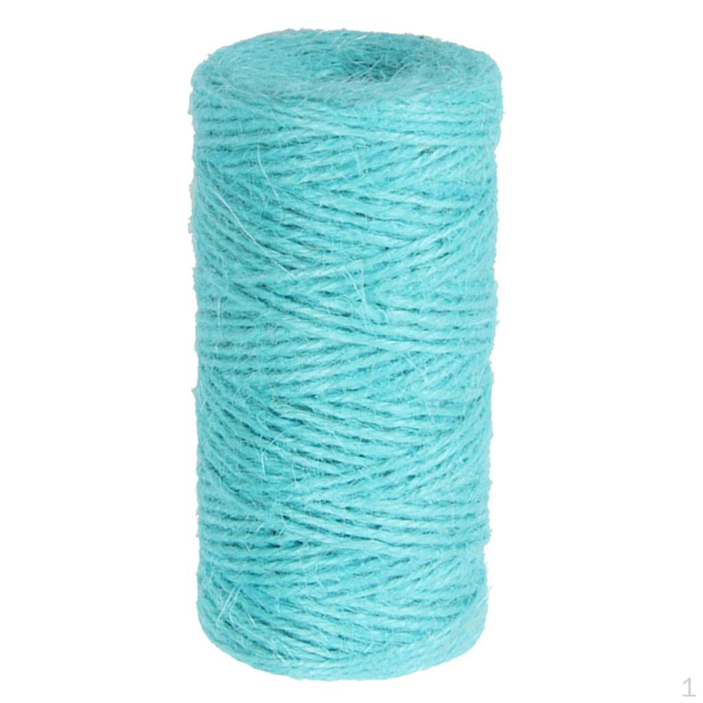 Jüt İp 2mm Halat Paketleme Malzemeleri Sarma İpi el sanatları ev ve bahçe Dekorasyonları