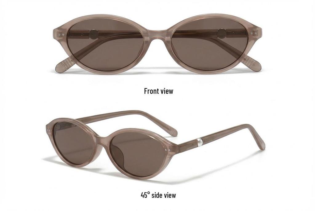 KAJILA Fashion 2026 Oval Small Frame Polarized Sunglasses - Women's Trendy & Versatile Sun Protection