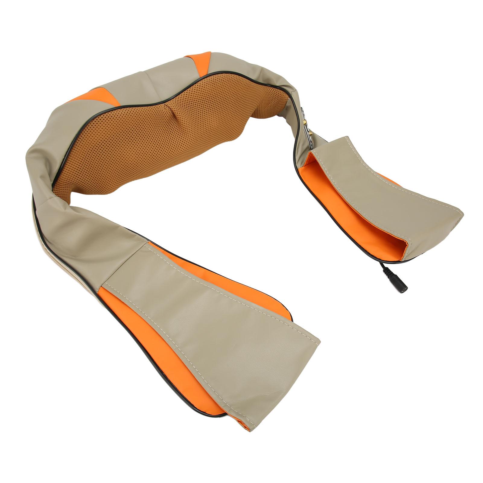 

Электрический массажер для шеи и плеч с подогревом и глубоким разминанием, U-образная массажная подушка для всего тела 100‑240 В UK Plug