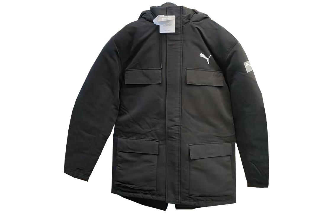 PUMA Puffer Jackets Unisex Black Hooded Moderate Other 535054-01 S
