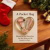 Yousheng Hairstylist Pocket Hug with Positive Card Emotional Support Heart Shaped Christmas Hair Stylist Pocket Token Encouragement Gift