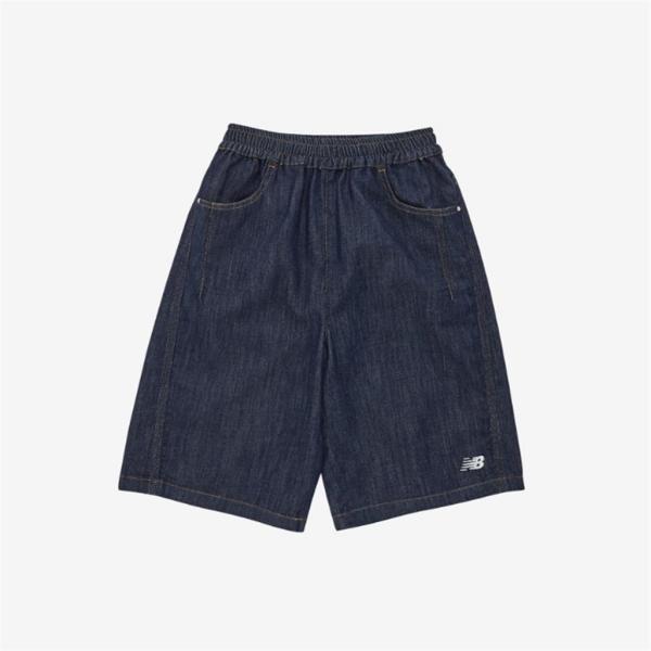 New Balance Kids Bermuda Denim Pants B1 Nk9vg2501u 15 55 99