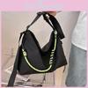 Stylish Large Capacity Nylon Tote Bag For Women With Casual Design And Comfortable Shoulder Strap