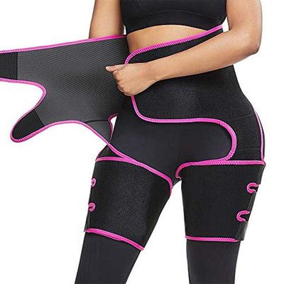 Ζώνη ισχίου ψηλής μέσης: Ρυθμιζόμενη στήριξη μέσης και κοιλιάς 3 σε 1 που μειώνει τον ιδρώτα