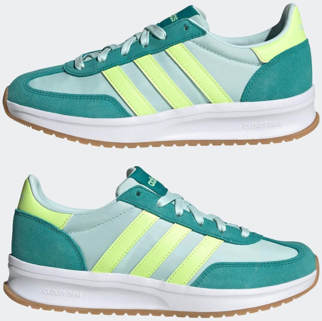 Кроссовки Adidas RUN 70s 2.0 женские halo mint/hi-res yellow/pure teal